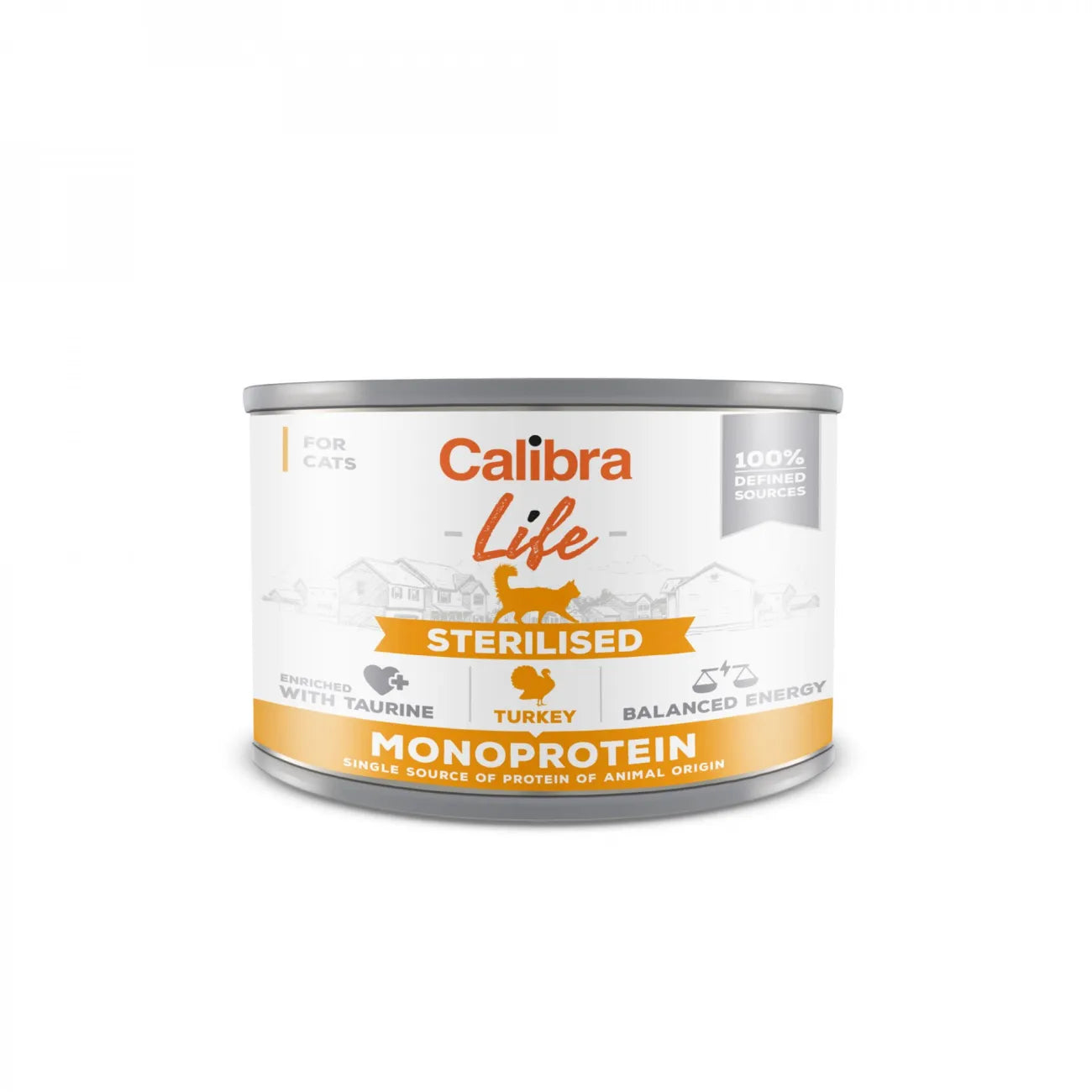 Calibra Cat Life Sterilised Turkey 200g