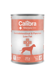 Calibra VD Dog can Gastrointestinal Low Fat 400g