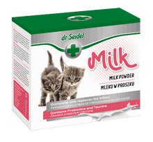 Complete milk replacer for kitten without feeding accessories
