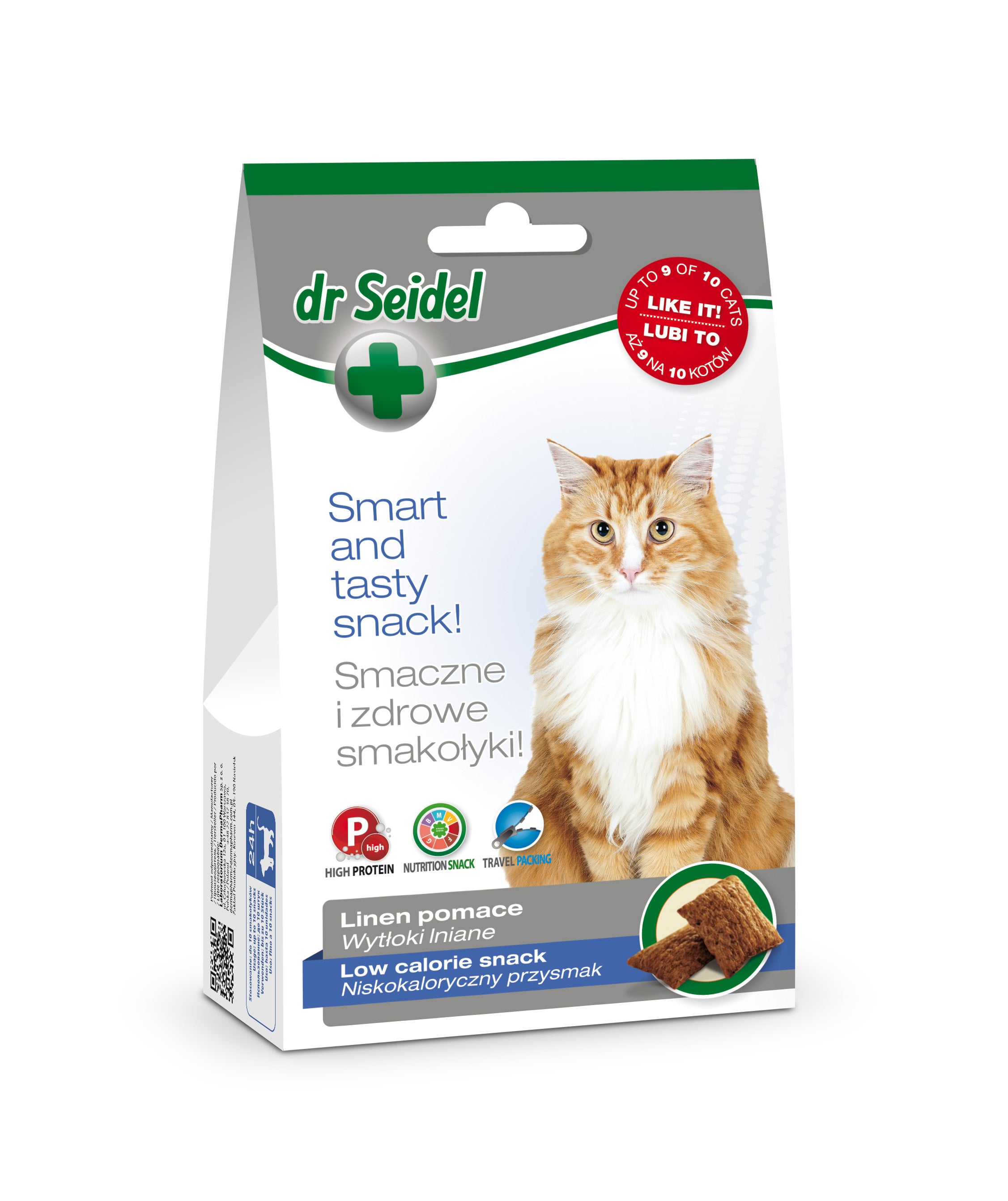 Dr Seidel low calorie snacks for cats