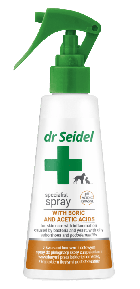 Dr Seidel spray with boric and acetic acids