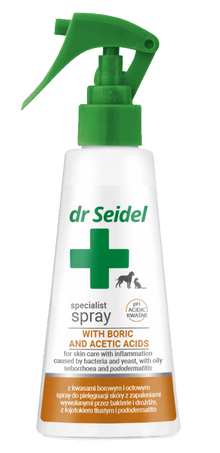 Dr Seidel spray with boric and acetic acids