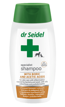 Dr Seidel shampoo with boric and acetic acids