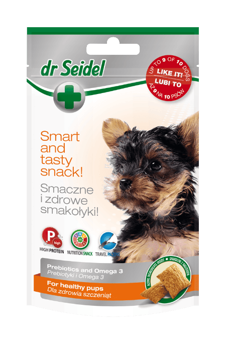 Dr Seidel snacks for healthy puppies