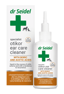 Otikor – ear care liquid with boric and acetic acids