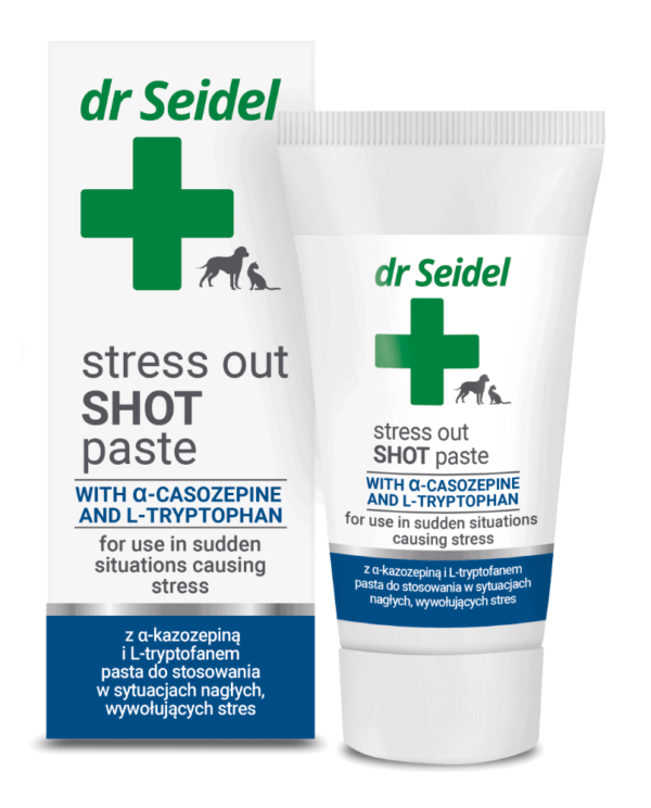 Stress out SHOT paste – paste for use in emergency situations that cause stress