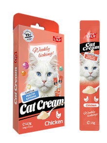 Super Lily Cat Cream Chicken Flavor Cat Treat 112g