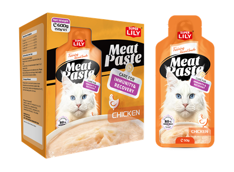 Super Lily Meat Paste Chicken Cat Treat 50g