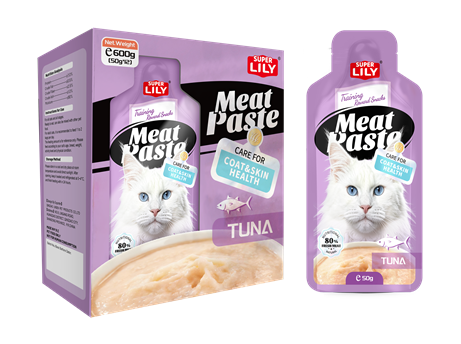 Super Lily Meat Paste Tuna Cat Treat 50g