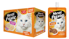 Super Lily Meat Paste Turkey & Cheese Cat Treat 85g