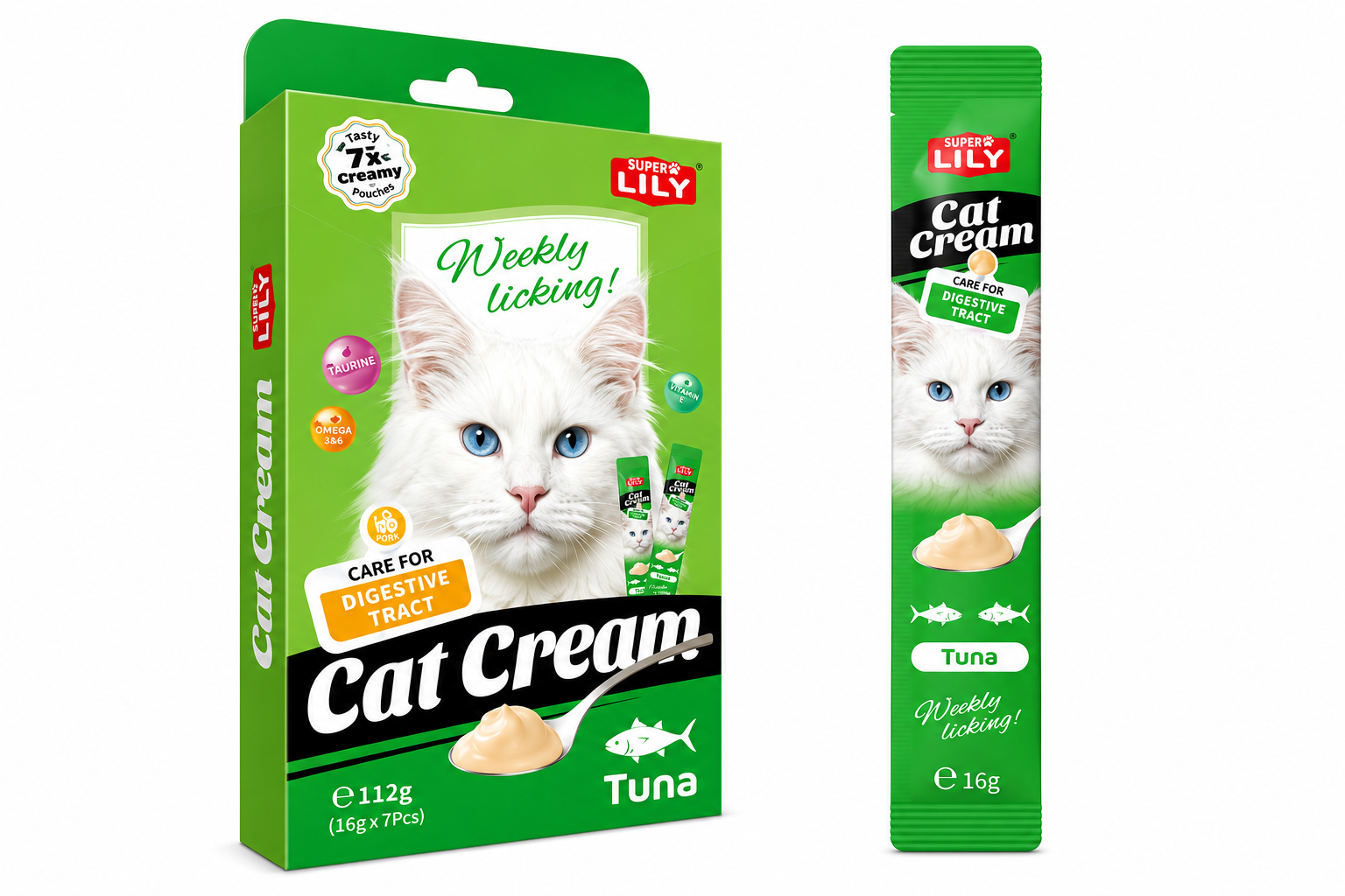 Super Lily Cat Cream – Tuna Flavor