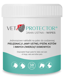 VET PROTECTOR® ORAL CAVITY – WIPES 50 pcs